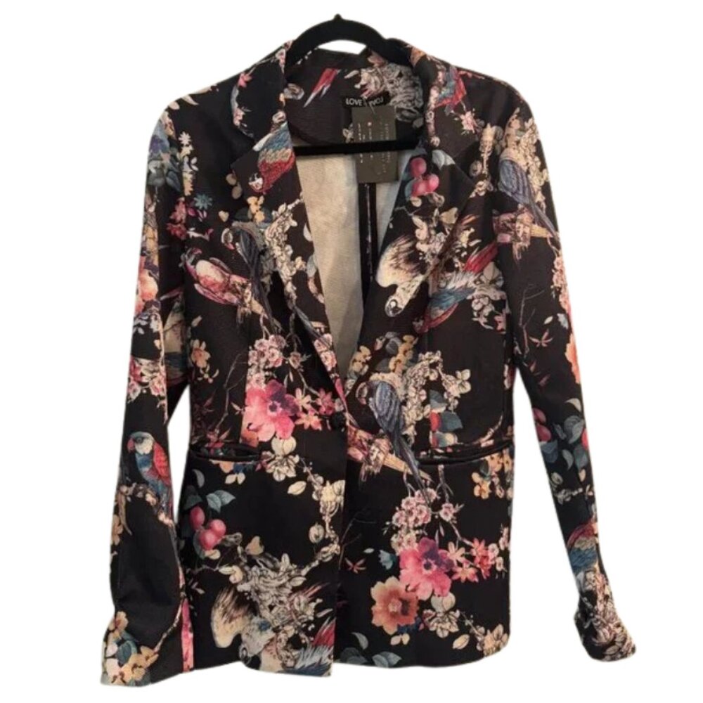 Love & Love Bird Blazer – Size Medium